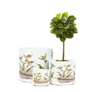 Sm Hummingbirds Planter-4.5"D