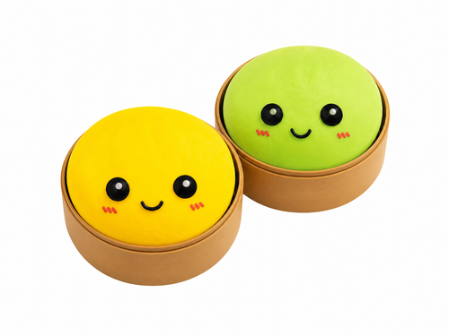 Rainbow Dumplings