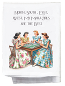 Dish Towel, Mahjong, North South East West