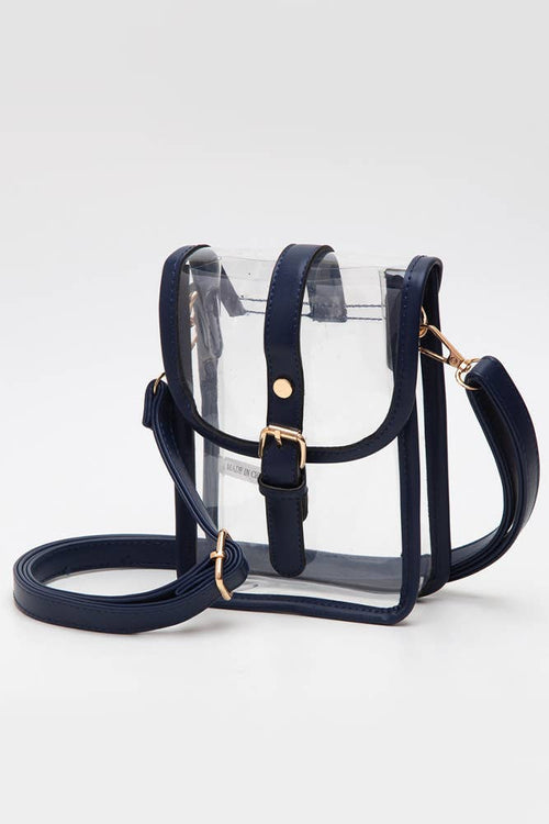 Clear Cross Body Stadium Concert Transparent Handbag