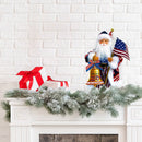 9" America's 250th Celebration Santa