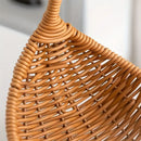 Faux Rattan Basket