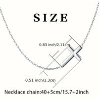 S925 Cross Necklace