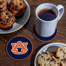 NCAA  Auburn Tigers    PVC Coaster Set (4-Pack)