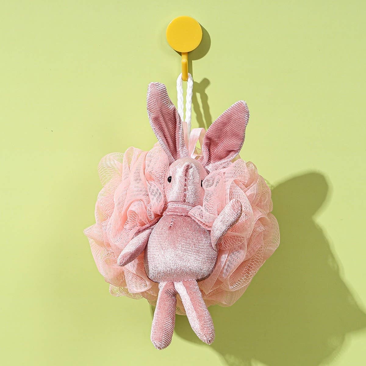 CORN RABBIT BATH BALL CARTOON CHILDREN BATH POUF_CWMM3344