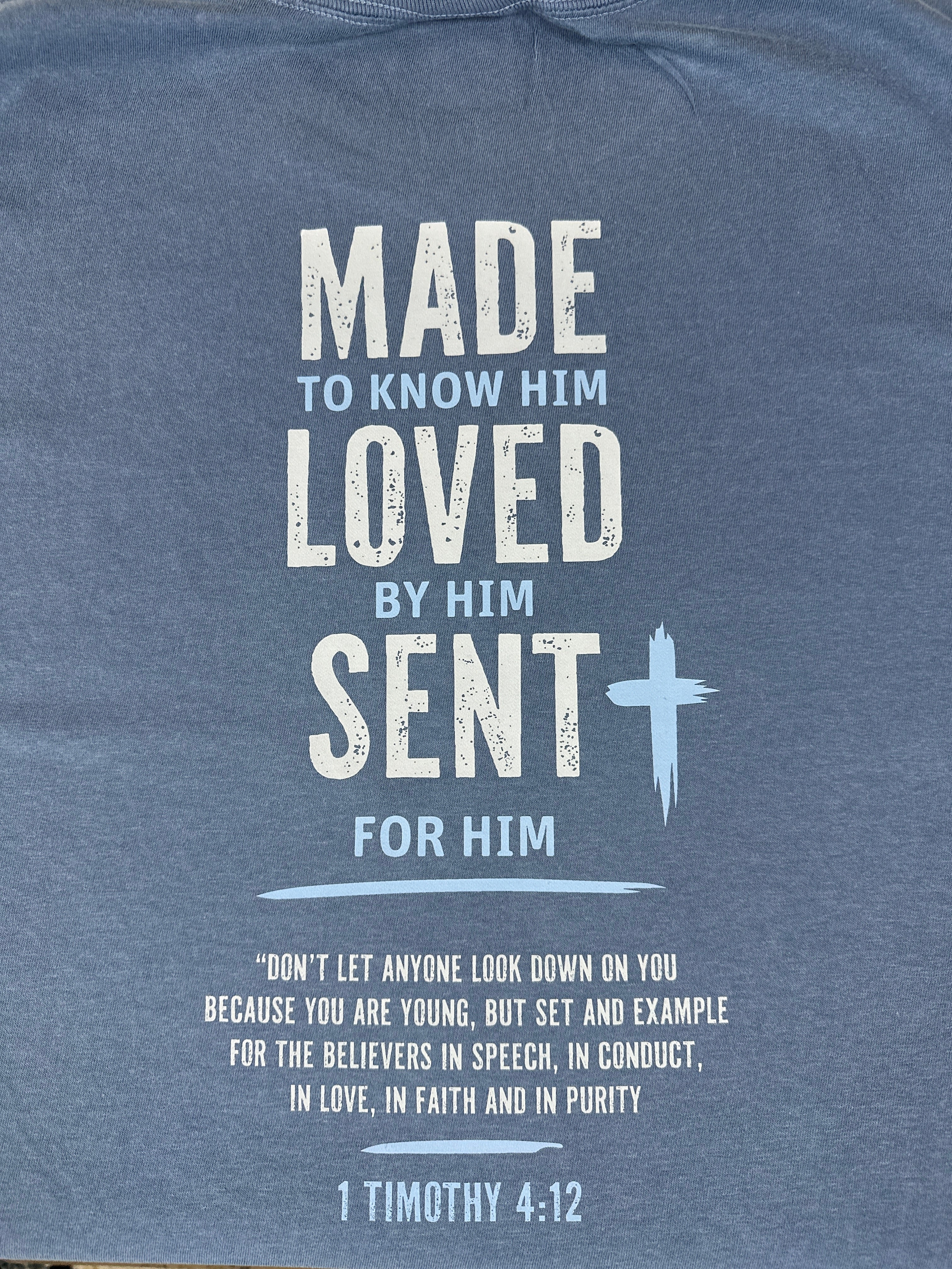 Timothy 4:12 T-Shirts (Comfort Colors)