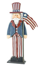 Americana Uncle Sam Stander with Flag
