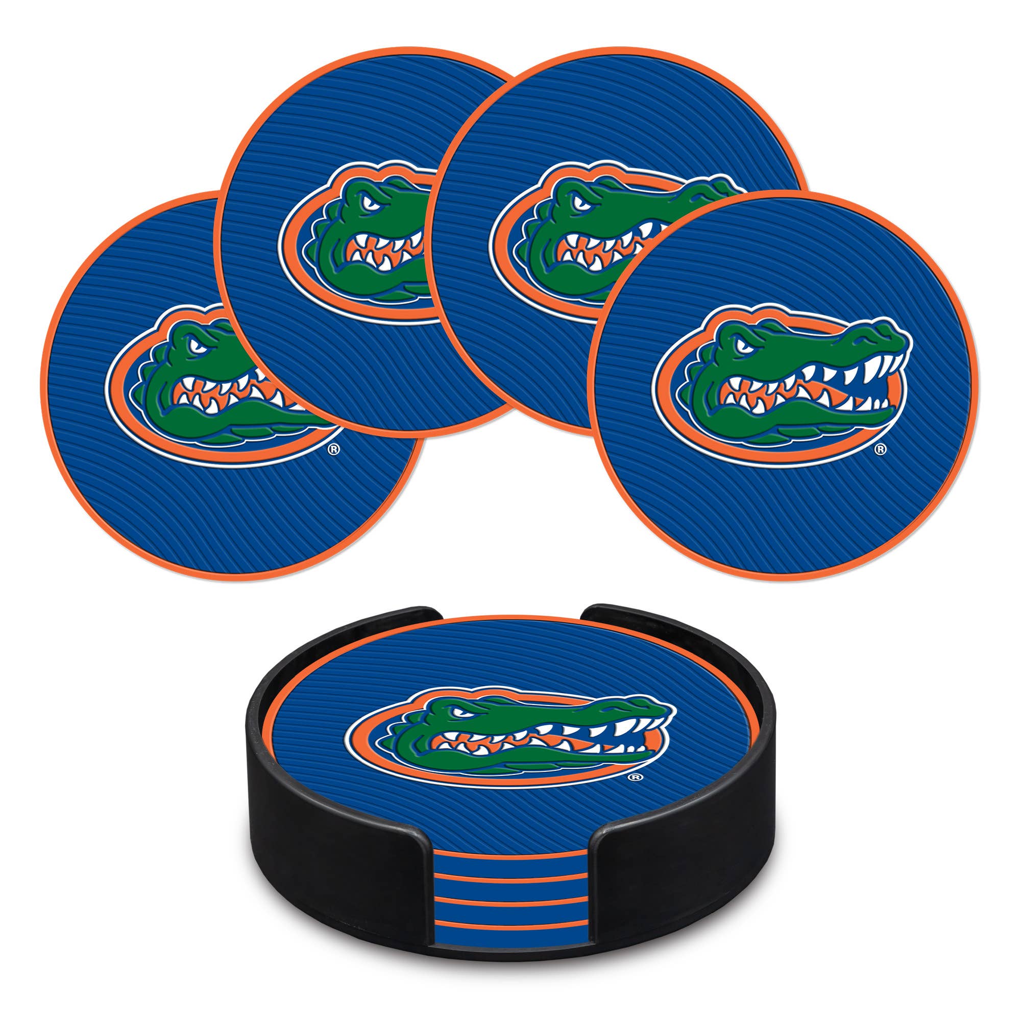 Florida Gators Molded PVC Coaster (4-Pack)