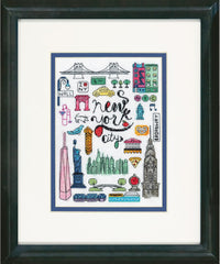 Cross-Stitch Kits - NYC/PR, Butterflies