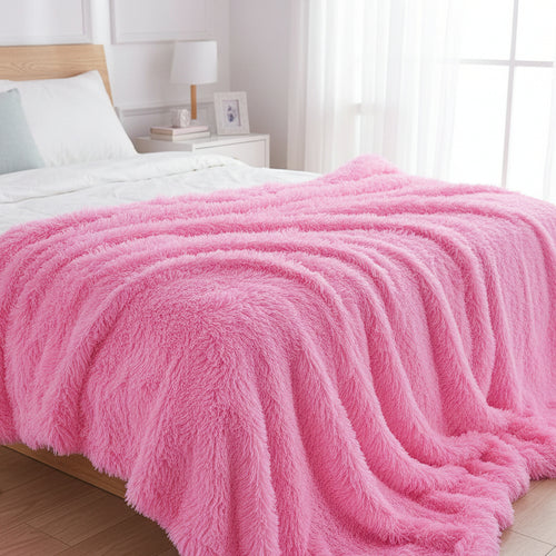 Pink Plush Blanket