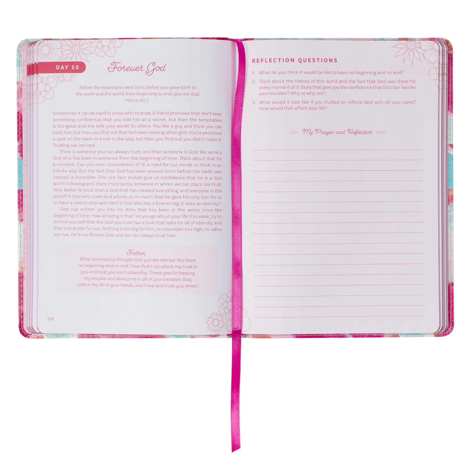 Devotional Moments with God for Teen Girls Faux leather