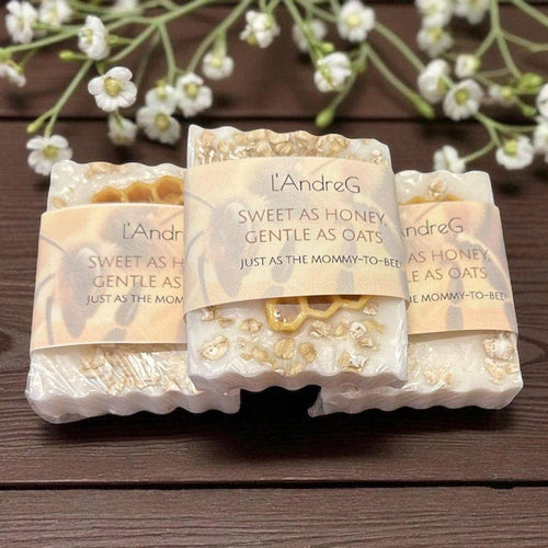 Honey Bee Soap Favors- Personalized Gifts, goat milk soap