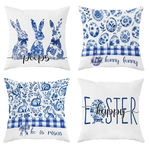 Floral Easter Pillow Covers