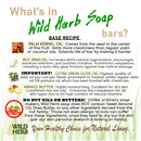 Sweet Dreams Natural Organic Soap Bar Topped with Lavender