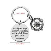 "In All Your Ways" Keychain