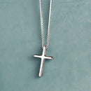 Sterling Silver Small Cross Necklace