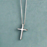 Sterling Silver Small Cross Necklace