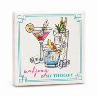 Mahjong Is My Therapy Napkins