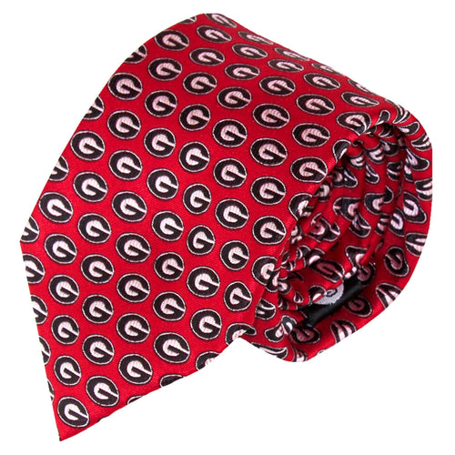 Georgia Bulldogs Repeating Necktie