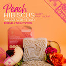 Peach Hibiscus Sugar Scrub Bar