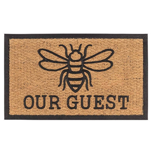 Bee Our Guest Doormat-18x30"L