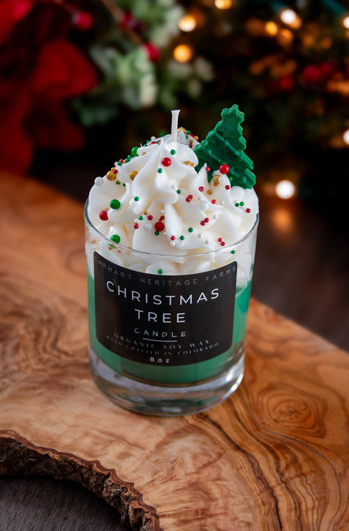 Christmas Tree Holiday Candle