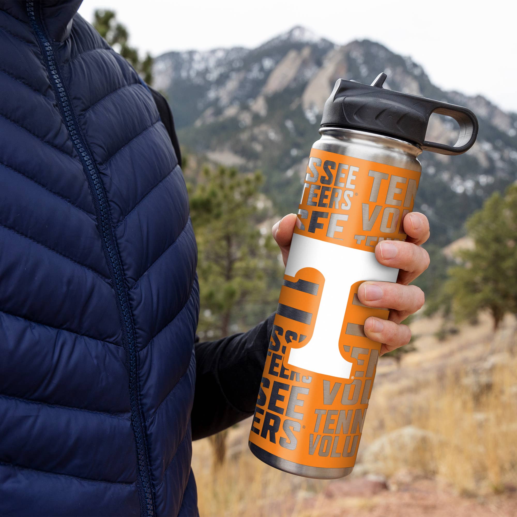 NCAA  Tennessee Volunteers  22oz Stainless Steel Tumbler