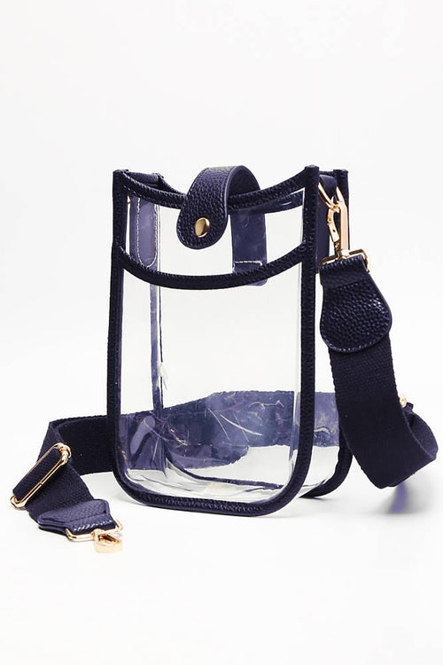 Clear Stadium Crossbody Mini Bag