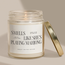 *NEW* Smells Like She's Playing Mahjong 9 oz Soy Candle