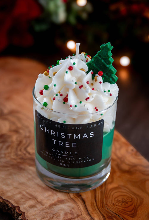Christmas Tree Holiday Candle
