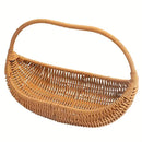 Faux Rattan Basket