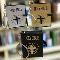 Miniature Bible Keychain