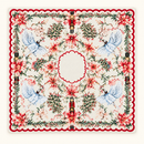 Mahjong Mat-Nutcrackers, Angels and Poinsettias Mahjong Mat