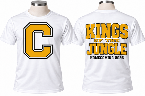 Claxton High School Homecoming 2026 – Tiger Town T-Shirt