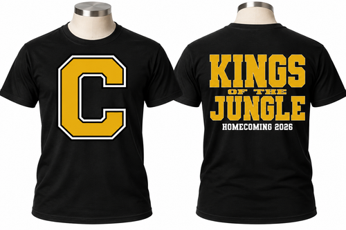 Claxton High School Homecoming 2026 – Tiger Town T-Shirt