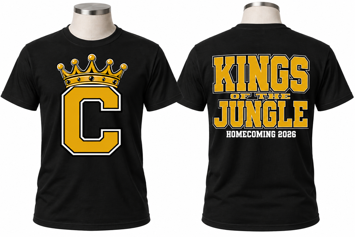 Claxton High School Homecoming 2026 – Student T-Shirt