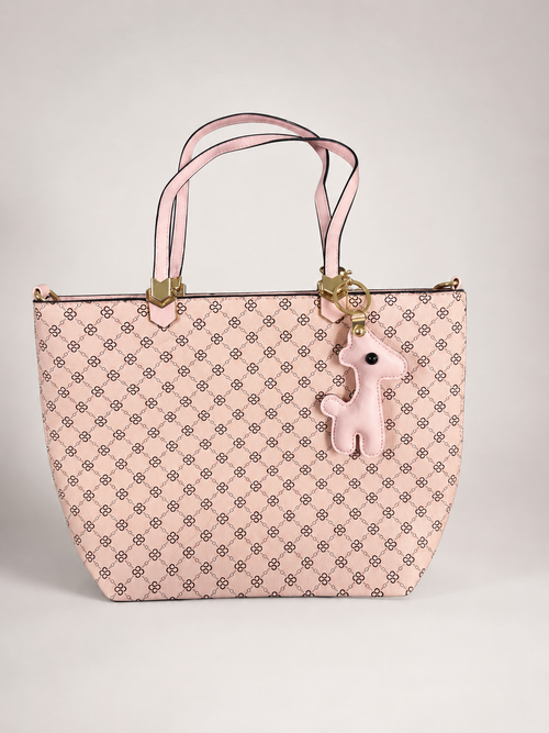 Cute Pink And Brown Purse