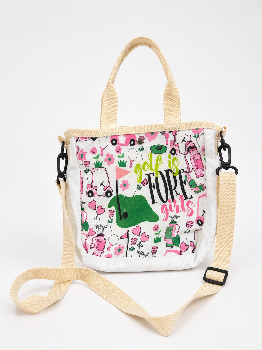Golf Is Fore Girls Crossbody/Hand Bag