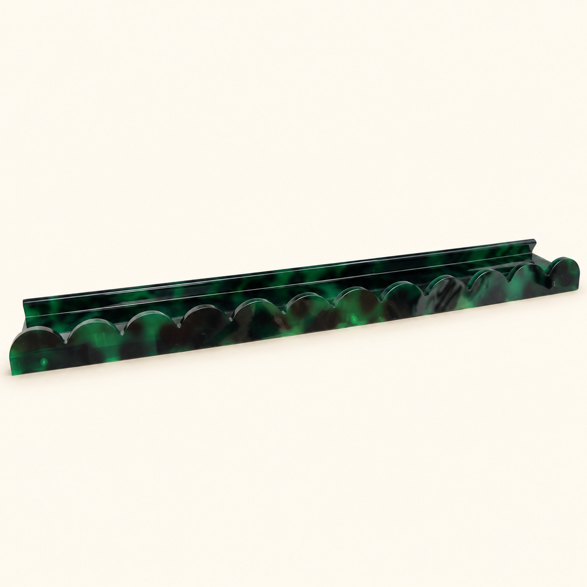 Wooden Mahjong Racks-Green Tortoise-set of 4