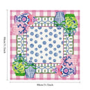 Bows and Dots Mahjong Mat