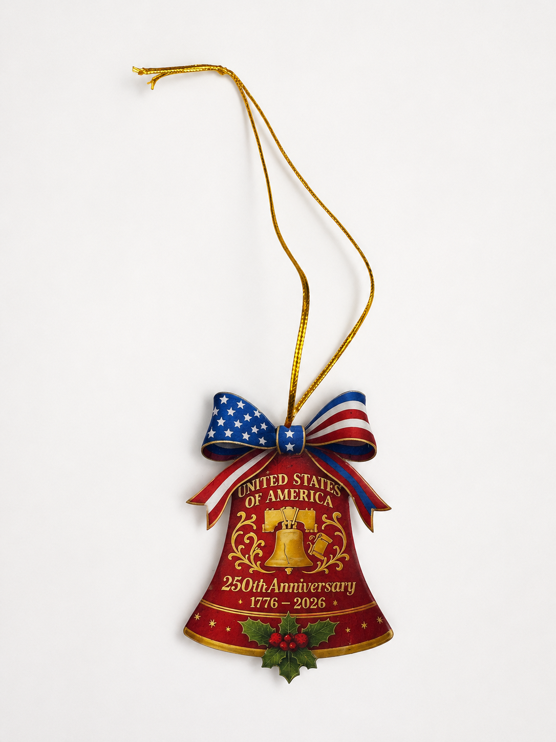 Americas 250th Anniversary Acrylic Ornament