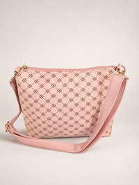 Medium Pink And Brown Purse