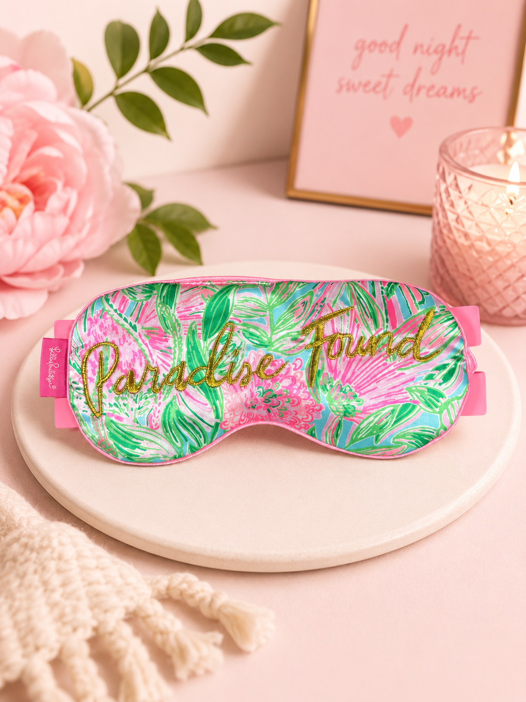 Lilly Pulitzer Eye Mask
