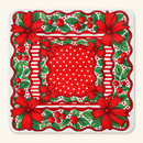 Mahjong Mat-Holly Christmas