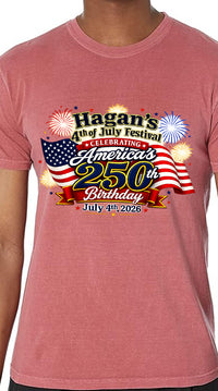 Hagan Fourth of July Festival T-Shirts (Comfort Colors)