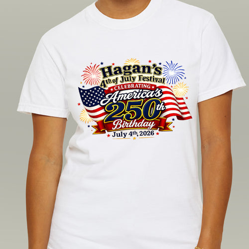 Hagan Fourth of July Festival T-Shirts (Comfort Colors)