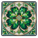 Mahjong Mat- Irish Clover