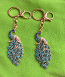 Peacock Keychain