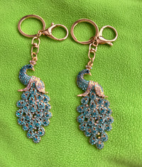 Peacock Keychain