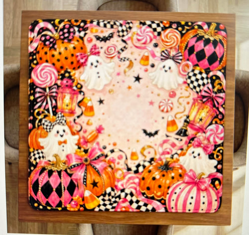 Mahjong Mat- Frolicking Ghost